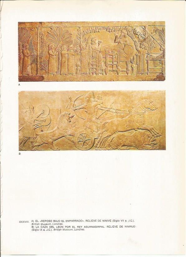 LAMINA 27657: Relieves asirios de Ninive y Nimrud, Irak
