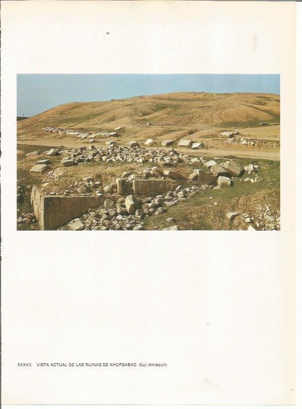 LAMINA 27656: Ruinas de Jorsabad, Irak