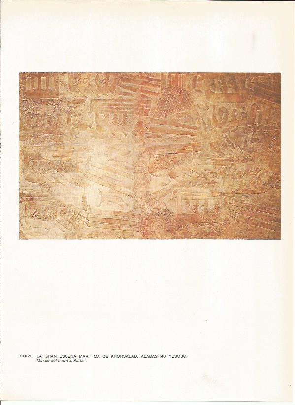 LAMINA 27655: Relieve maritimo de Jorsabad, Irak