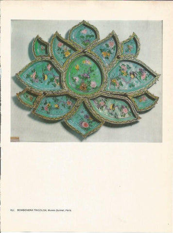 LAMINA 27603: Bombonera tricolor, China