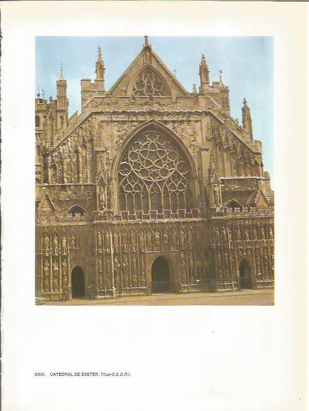 LAMINA 27756: Catedral de Exeter, Inglaterra