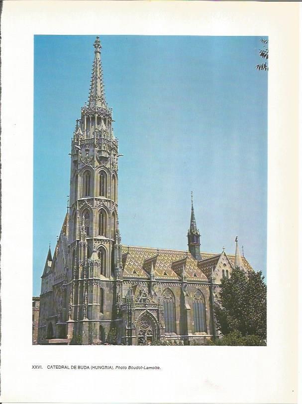 LAMINA 27759: Catedral de Buda en Budapest, Hungria