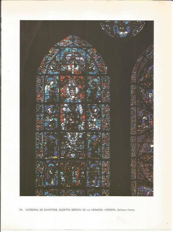 LAMINA 27745: Vidriera de la catedral de Chartres, Francia