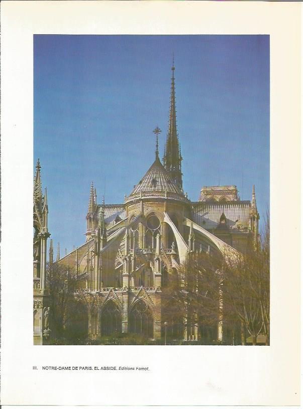 LAMINA 27736: Abside de Notre Dame de Paris