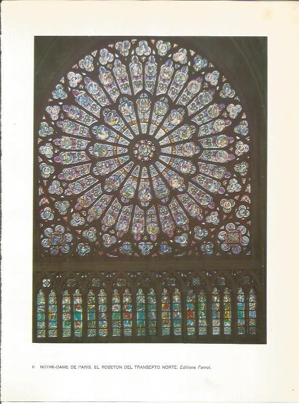 LAMINA 27735: Roseton de Notre Dame de Paris