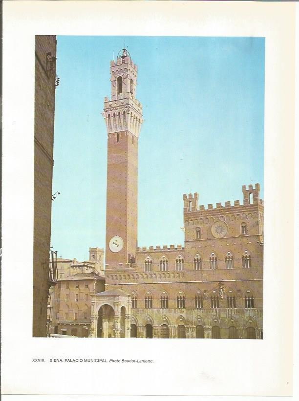 LAMINA 27761: Palacio Municipal de Siena, Italia