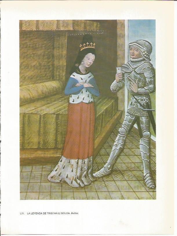 LAMINA 27787: La leyenda de Tristan e Isolda, anonimo