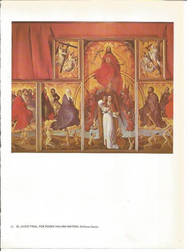 LAMINA 27784: El Juicio Final, por Roger Van der Weyden