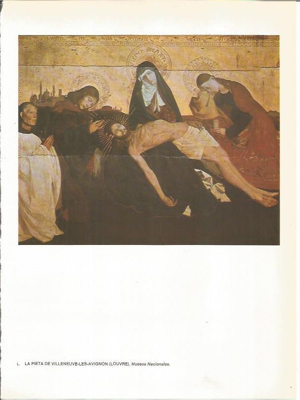 LAMINA 27783: La Pieta de Villeneuve-les-Avignon