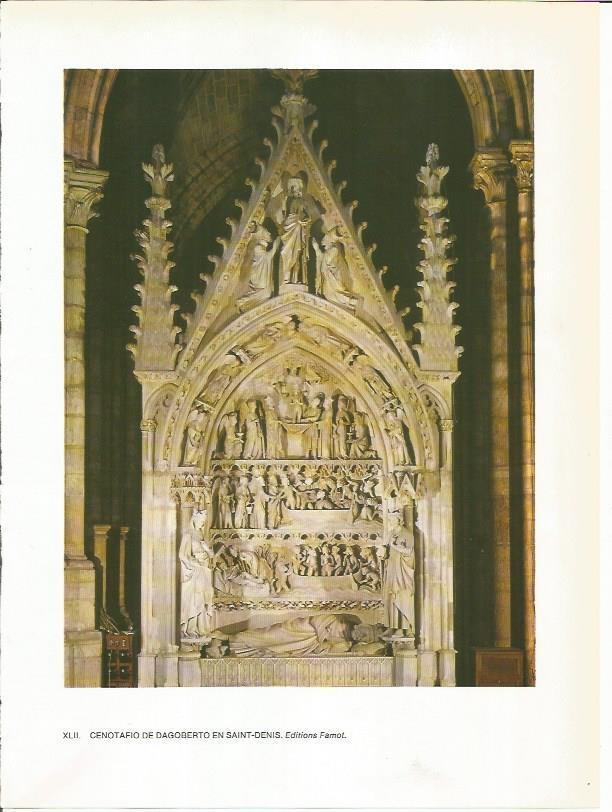 LAMINA 27775: Cenotafio de Dagoberto en Saint Denis, Francia