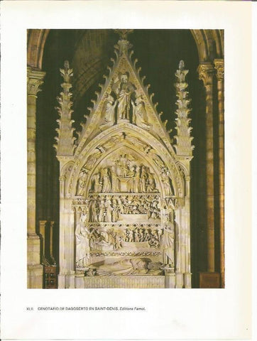 LAMINA 27775: Cenotafio de Dagoberto en Saint Denis, Francia