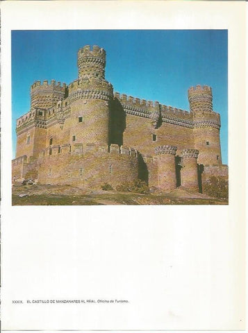 LAMINA 27772: Castillo de Manzanares el Real, Madrid
