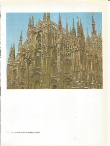 LAMINA 27763: Il Duomo de Milan, Italia