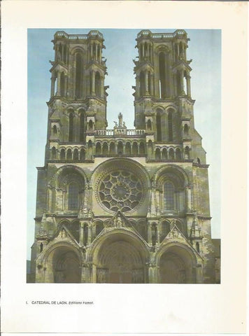 LAMINA 27734: Catedral de Laon, Francia