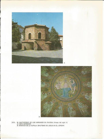 LAMINA 27694: Baptisterio de los Arrianos en Ravena, Italia