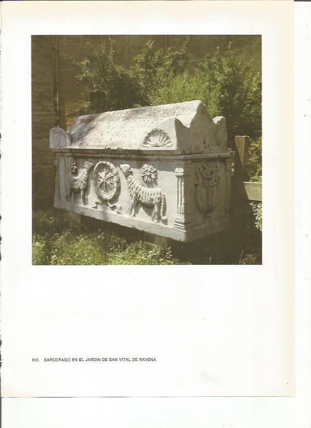 LAMINA 27692: Sarcofago en San Vitale de Ravena. Italia