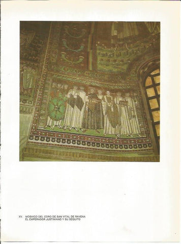 LAMINA 27691: Mosaico del Coro en San Vitale de Ravena, Italia
