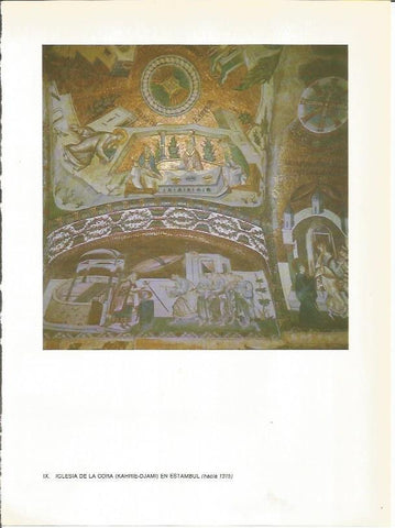 LAMINA 27685: Interior de la iglesia de la Chora, Estambul