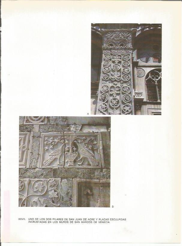 LAMINA 27703: Pilares de San Juan de Acre en Venecia, Italia