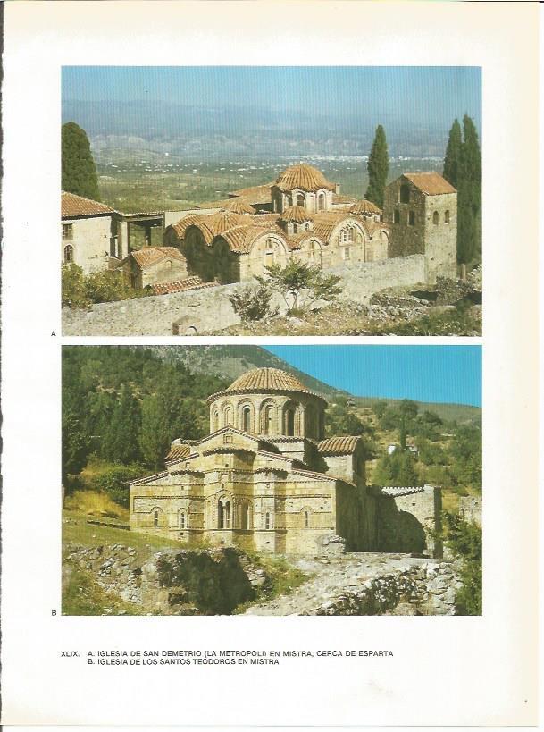 LAMINA 27725: Iglesias de San Demetrio y de los Santos Teodoros en Mistra, Grecia