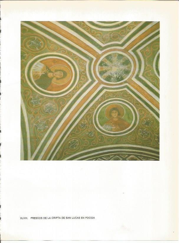 LAMINA 27724: Frescos de la cripta de San Lucas de Focida, Grecia