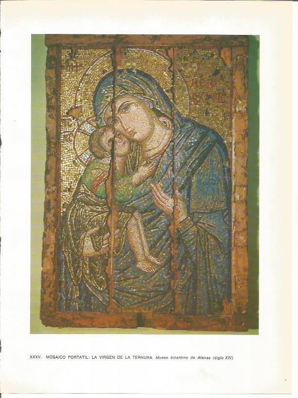 LAMINA 27711: Mosaico de La Virgen de la Tenura, Atenas