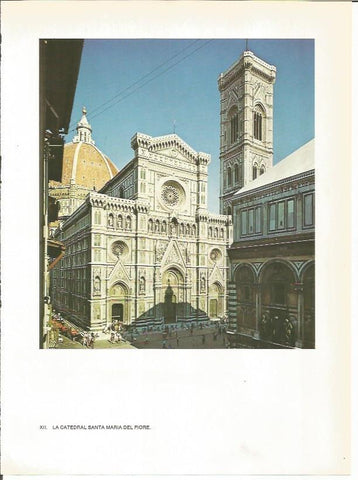 LAMINA 27403: Catedral Santa Maria del Fiore de Florencia