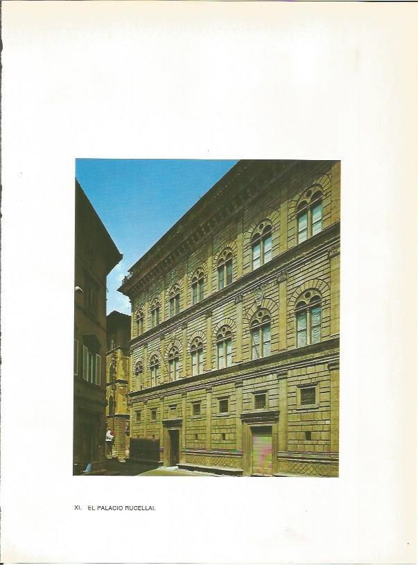 LAMINA 27402: Palacio Rucellai de Florencia