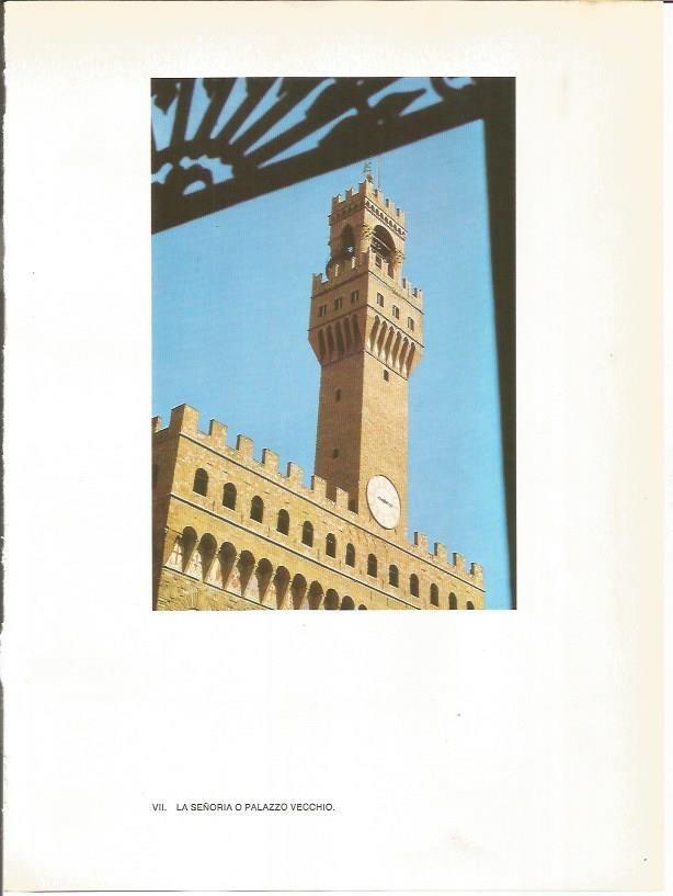 LAMINA 27398: La Señoria o Palazzo Vecchio de Florencia