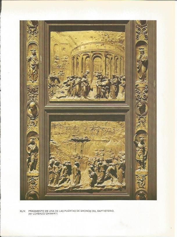 LAMINA 27435: Puerta del Baptisterio de Florencia