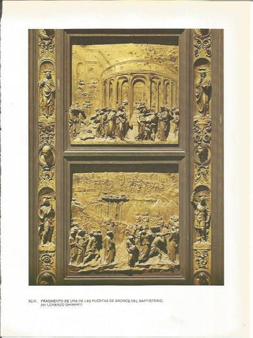 LAMINA 27435: Puerta del Baptisterio de Florencia