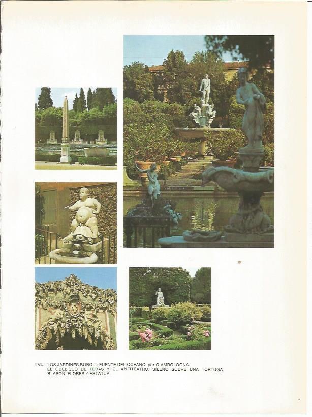 LAMINA 27447: Vistas de los jardines Boboli de Florencia
