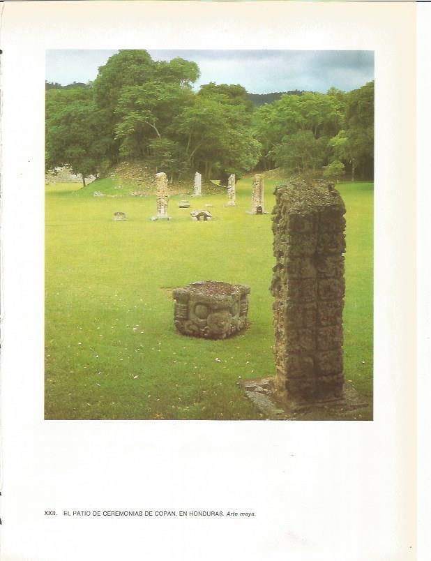 LAMINA 27357: Patio de ceremonias de Copan, Honduras