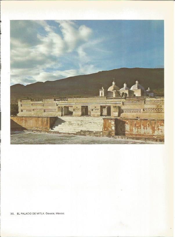 LAMINA 27355: Palacio de Mitla en  Oaxaca, Mexico