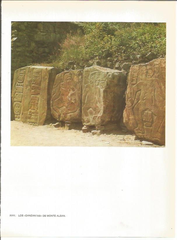 LAMINA 27353: Danzantes del Monte Alban en Oaxaca, Mexico