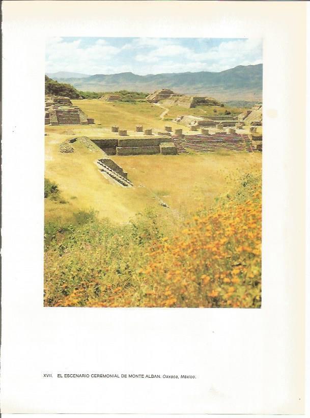 LAMINA 27352: Monte Alban en Oaxaca, Mexico