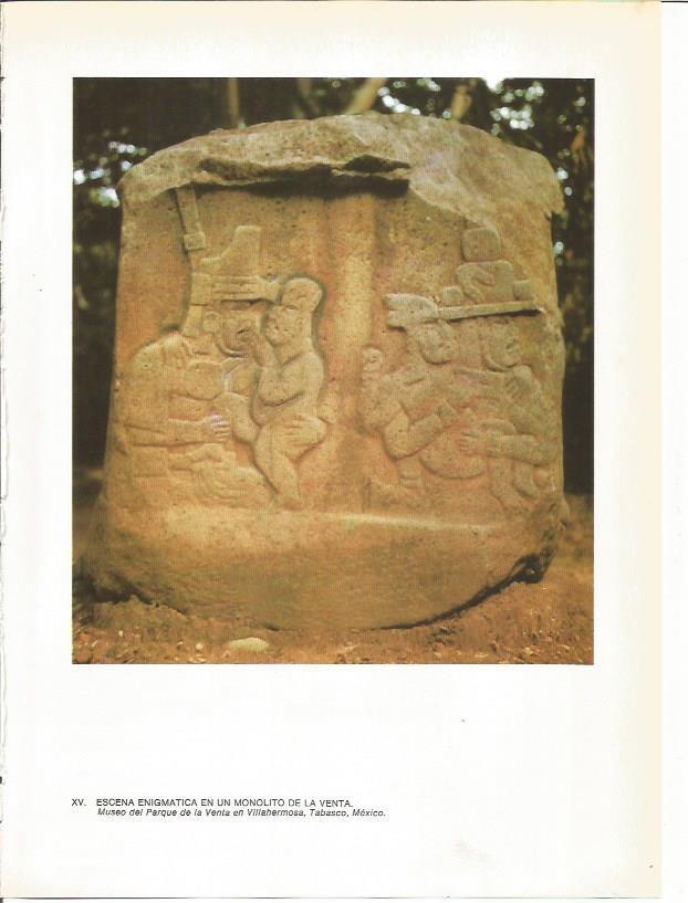 LAMINA 27350: Monolito de La Venta, Mexico