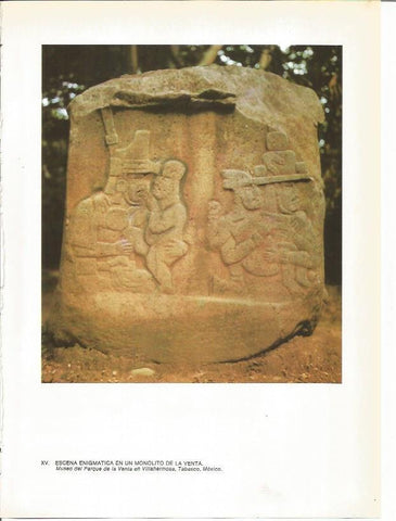 LAMINA 27350: Monolito de La Venta, Mexico