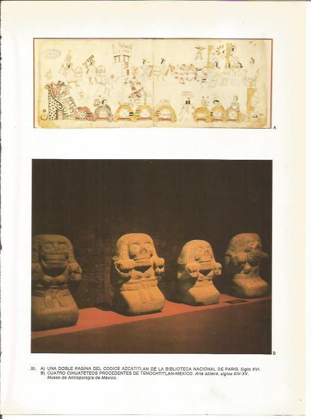 LAMINA 27346: Codice Azcatitlan y cihuateteos de Teotihuacan