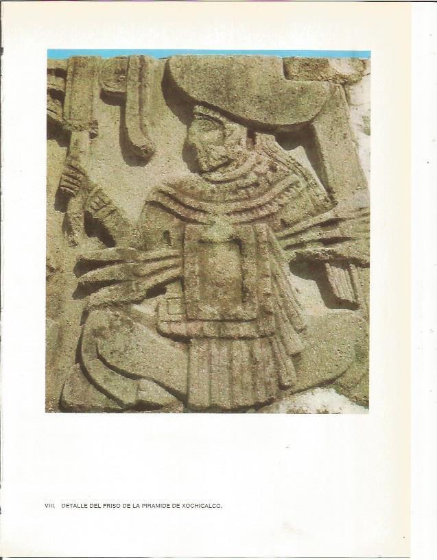 LAMINA 27343: Detalle del friso de la Piramide de Xochicalco de Morelos, Mexico