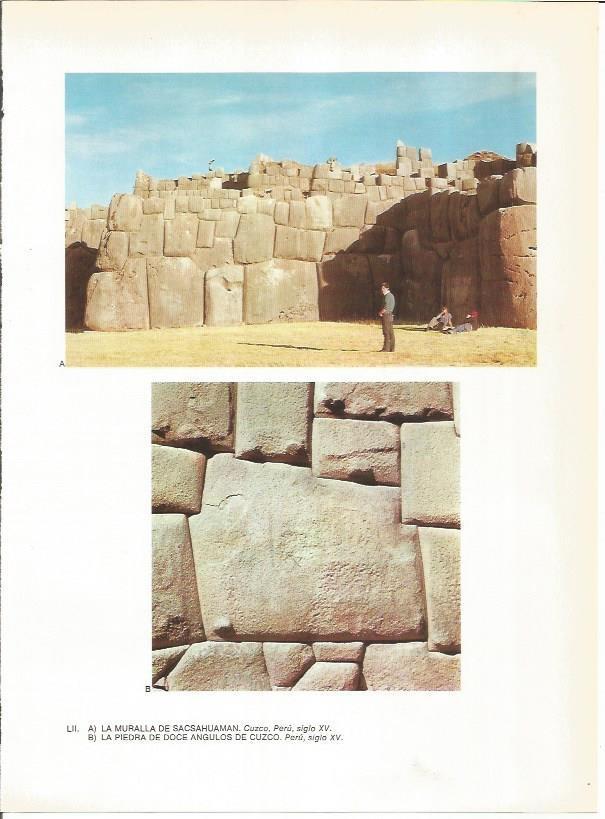 LAMINA 27387: Muralla de Sacsahuaman y piedra de 12 angulos de Cuzco, Peru