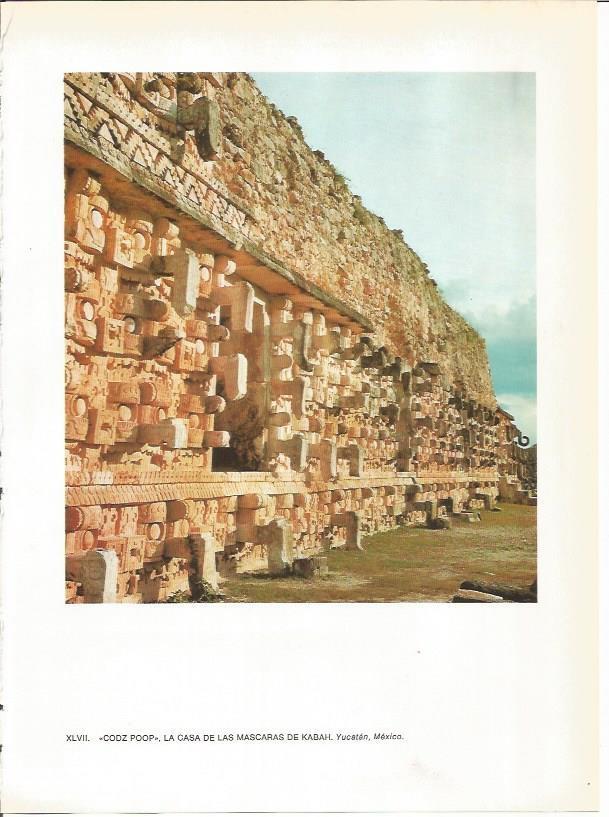 LAMINA 27382: Codz Poop o Casa de las Mascaras de Kabah, Mexico