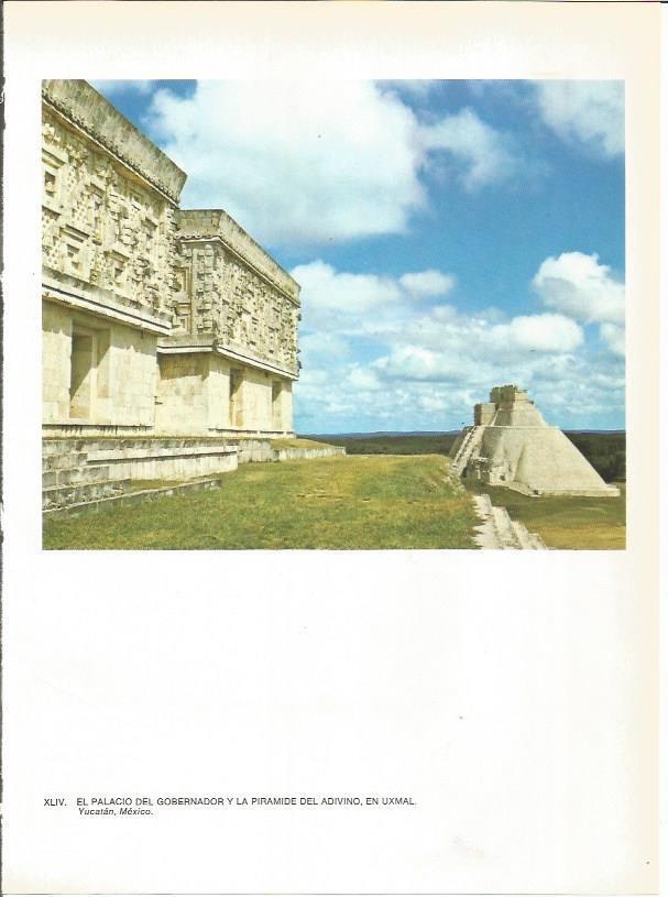 LAMINA 27379: Piramide del Adivino de Uxmal, Mexico