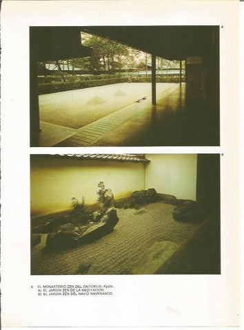 LAMINA 27516: Jardines del Monasterio Zen del Daitokuji, Japon