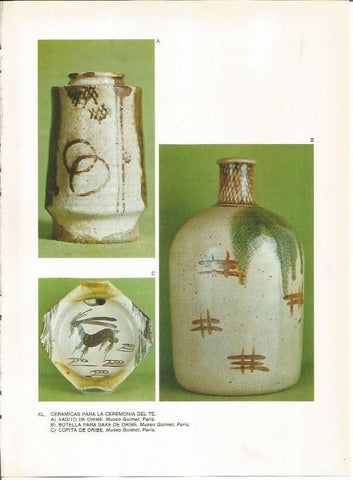 LAMINA 27546: Ceramicas para la ceremonia del te