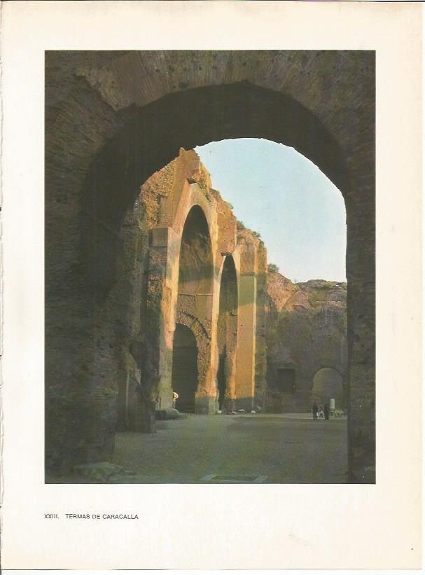 LAMINA 27472: Termas de Caracalla, Roma