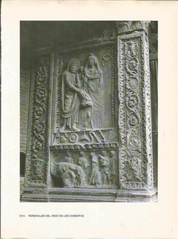 LAMINA 27467: Detalle del Arco de los Cambistas, Roma