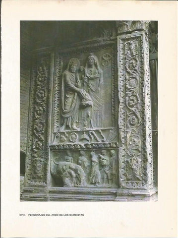 LAMINA 27467: Detalle del Arco de los Cambistas, Roma