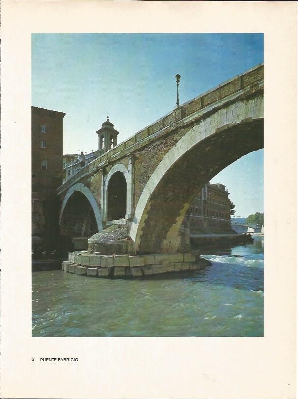 LAMINA 27459: Puente Fabricio, Roma