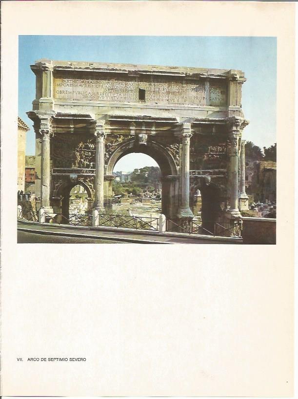 LAMINA 27456: Arco de Septimio Severo, Roma